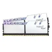 G.Skill Trident Z Royal RGB 16GB (2x 8GB) DDR4 CL16 3000MHz Memory - Silver