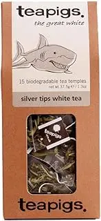 teapigs Silver Tips White Tea, 15 Count