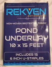 Rekven Pond Underlay 10x15 Feet