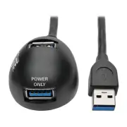 Tripp Lite 6ft 2-Port USB 3.0 SuperSpeed Desktop Extension Cable M/F 6'