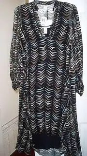 $400 NWT Diane von Furstenberg Kipling Printed Chiffon Size 2 GORGEOUS!!