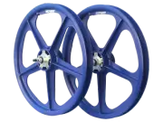 SKYWAY 20' Tuff II Rivet Wheels Blue (PAIRS)
