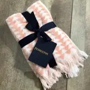 Pendleton Sundown 2 PC Cotton Fingertip Towel Set Dusty Pink 12x18 NWT