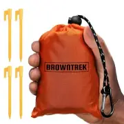 BROWNTREK Pocket Blanket -Compact Picnic Blanket (60"x 56") - Sand Proof Beac...