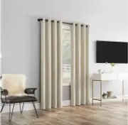 Lichtenberg Sun Zero Beige Blackout One Panel - 40"x95"