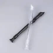 8 Hole G Key Plastic Long Flute Recorder Instrument Flute With Cleaning Sti_$d