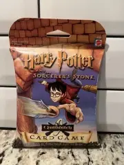 Harry Potter and the Sorcerer's Stone Quidditch Card Game Mattel 2000 New Sealed
