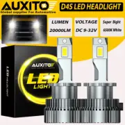 AUXITO D2S D4S LED Headlight Bulb D2C D2R D4 Replace HID Xenon Lamp 6000K Bright