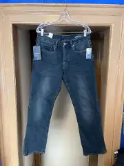 NWT MEN'S BUFFALO DAVID BITTON JEANS Driven Relaxed Straight SZ 32X30