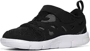 [Nike] Kids Baby Boy's Free Run 2 (Infant/Toddler) Black/White/Dark Grey 5 Toddler M