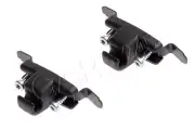 Genuine BMW Alpina X5 B7 E38 E39 E53 E65 E66 Sun visor bracket 2pcs 51169151525 (for: BMW)