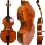 Baroque Style SONG Maestro 7 strings 27" viola da gamba, carving angel scroll