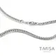 TiMISA《女神蛇紋-細版》純鈦項鍊(M02SS)