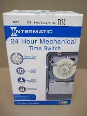 Intermatic T173 24HR Mechanical Time Switch 40A 120/277V DPST