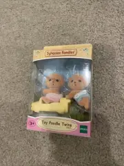Sylvanian Families, Toy Poodle Twins, brand new in box