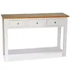 Console Table Solid Oak Wood