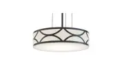 AFX LAKP16MB Lake 3 Light 16"W Suspension Pendant - White