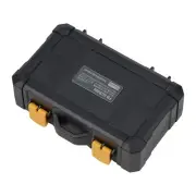 Secure Camera Battery Case with Waterproof Seal and Multiple Card Slots