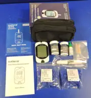 NEW Metene TD-4116 Blood Glucose Monitor/ 100 Strips 100 Lancets / Complete 2026