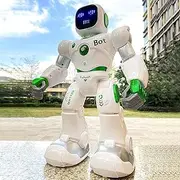 Ruko Large Smart Robot Toys for Kids, RC Robot Carle with Voice and app Control, Gifts for 4-9 Years Old Boys and Girls, Programmable and Interactive with Gravity Sensoring