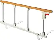 Foldable Bed Safety Rail for Seniors and Disabled Prevent Falls and Assist with Bed Safety