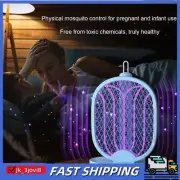 2025 Foldable Electric Fly Swatter Trap Charging of the base Mosquito Bug Zapper