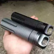 Outdoor CNC Aluminum alloy Survival Waterproof Pill Case Box Container Bottle