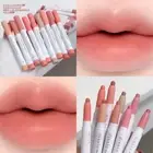 Long-lasting Matte Lipliner 10 Colors Lips Makeup With Sharpener Lip Gloss