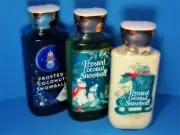 Bath Body Works Frosted Coconut Snowball Shower Gel Body Lotion Shea & Vitamin E
