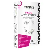 Andmetics wax strips face waxing strips 20 pcs