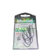 Mustad 6/0 black BEAK BAIT fishing hooks 92553NP-BN total 6Hooks