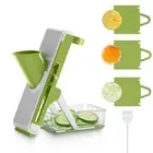 Potatoes Slicer, 4in1 Mandoline Slicer for kitchen, Mandoline Food Slicer, Sa...