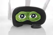 Crazy Frog Lens Cover Protector for the Oculus Quest VR Headset (With Cleaning C