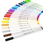 STABILO Pen 68 Brush Premium Felt Tip brush pen - 1-3mm Nib - 20 Colours