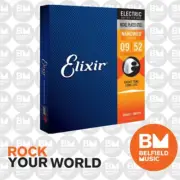 Elixir 12007 Electric Guitar Strings 7-String Nanoweb Super Light 9-52 E-NW-7SL