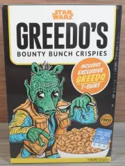 Funko Star Wars Greedo's Bounty Bunch Crispies Xl T-Shirt Chase Edition
