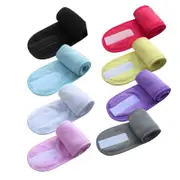 8-Colours Wrap Head Band Hairband Hair Band Adjustable Facial Make Up Face Wash Au