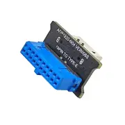 USB 3.1 Front Panel Socket to USB 3.0 20Pin Header Extension Cable 5Gbps I