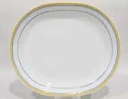 *NEW Corelle CASA FLORA ~ BELLA VISTA SERVING PLATTER Plate *Mexico Blue Yellow