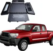MXQXXXL 4x4 Truck Canopy Hardtop Canopy Compatible for Toyota Tacoma Cab 2005 Steel Canopy Pickup Truck