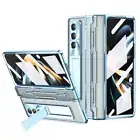 For Samsung Galaxy Z Fold6 Fold5 Fold4 Fold3 Screen Protector Stand Hinge Case