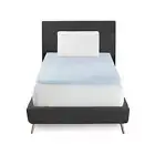 BODIPEDIC Mattress Topper Twin XL Memory Foam w/ Pillow Bedding Bundle No Pocket