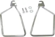 HD Chrome Plated Saddlebag Support Brackets for Harley Softail Standard 00-07