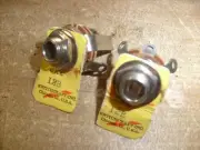 2 LOT SWITCHCRAFT #12B 1/4 INCH JACK --- Stereo Double Open circuit - HAM RADIO