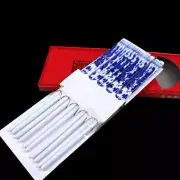 5 Pairs personalised chopsticks Porcelain Chopstick Rest Chop Sticks Reusable
