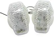 TDR Flush Mount LED Turn Signal Indicator Clear Shell with Amber Light for Bandit 600S 1200S 2000-2007 GSXR600 GSXR750 GSXR1000