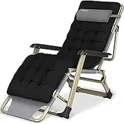 Zero Gravity Lounge Chair, Foldable Lounge Chair, Zero Gravity Lounge Chairs, Adjustable Reclining Garden Chairs Lounge Chair (Color : A) Comfortable Anniversary
