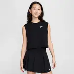 NIKE AS W NSW CLUB CRP SL TEE 黑 背心 女款 運動背心 慢跑 FV5506-010