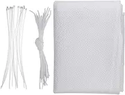 Gate Alternative Stair Protection Pet Barrier Net Balcony Screen Banister Guard m Strong Mesh Easy Snap Installation