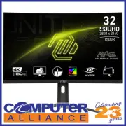 31.5" MSI MAG 321CUP 4K VA 160Hz Curved Gaming Monitor
